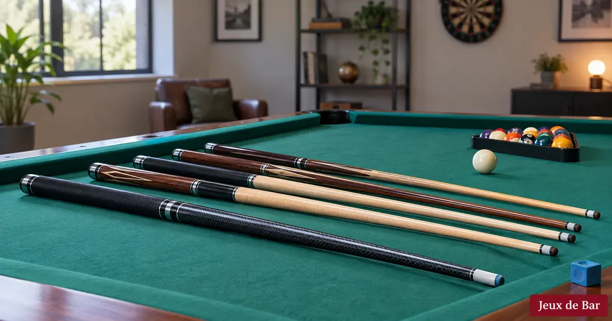 Queue de billard carbone