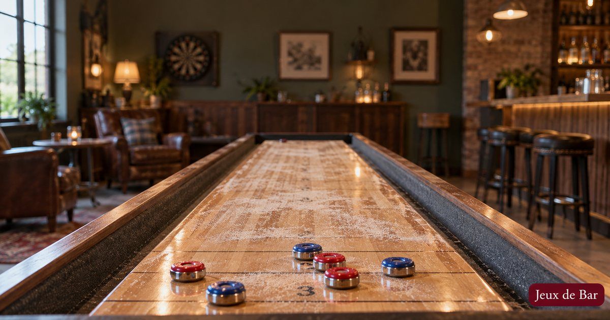 Shuffleboard : quel jeu de palets choisir pour la maison