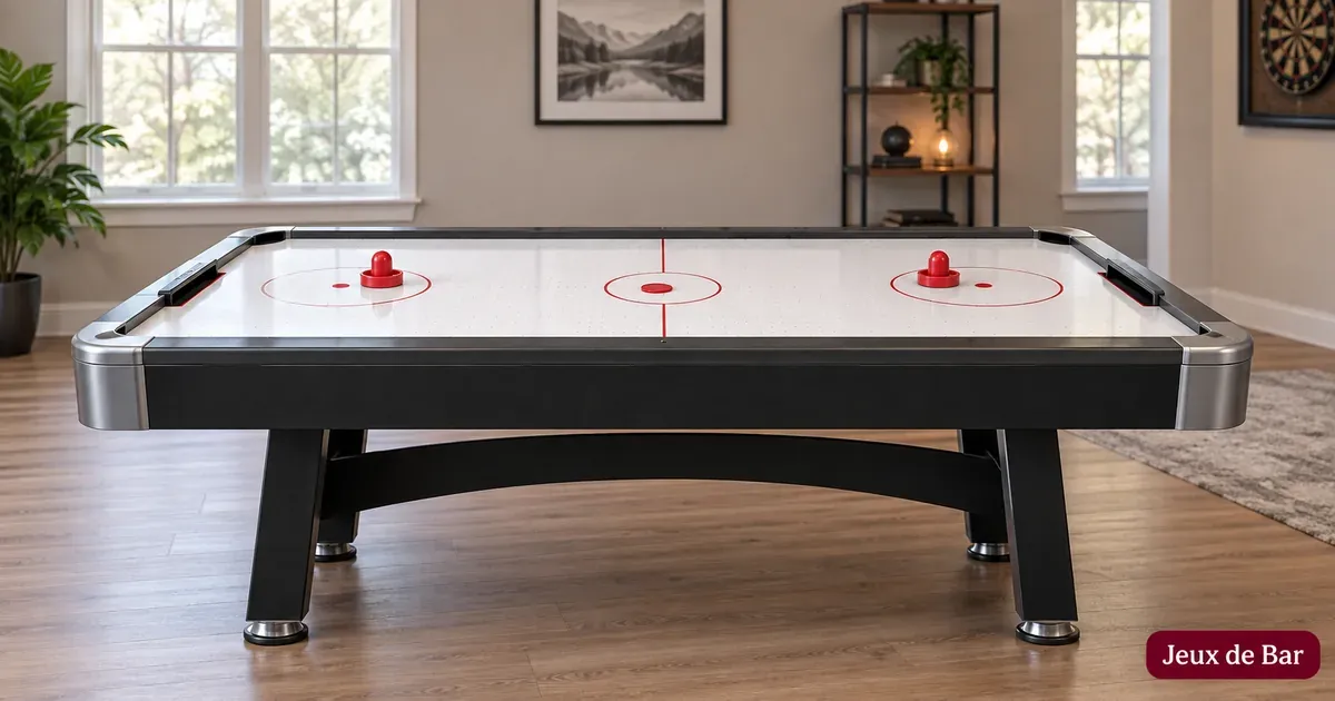 Table air hockey