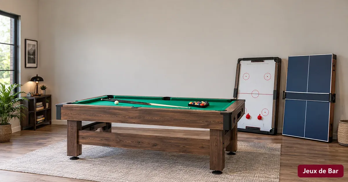 Table multi-jeux