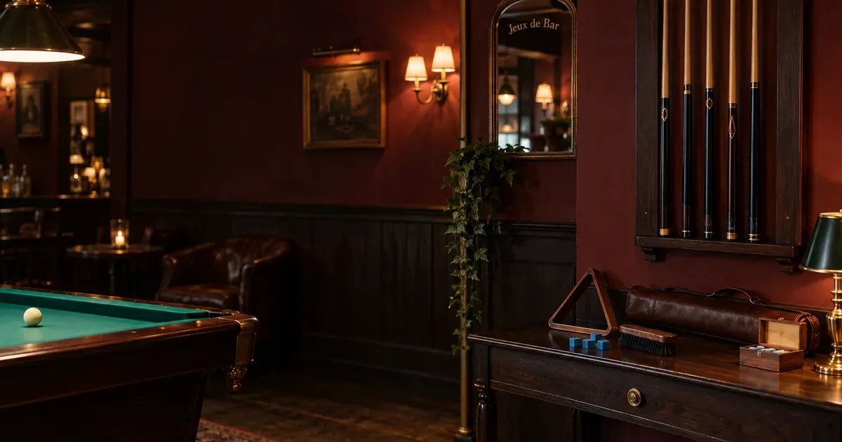 Queues et accessoires de billard